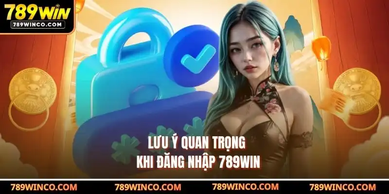 Lưu ý quan trọng khi đăng nhập 789win